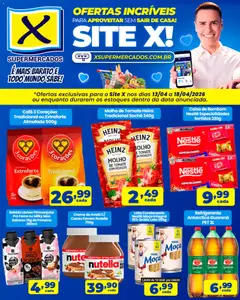 X Supermercados ofertas Imperdíveis - Pré-Visualização do folheto da loja X Supermercados, válido de 13.04.2026 | Página: 1