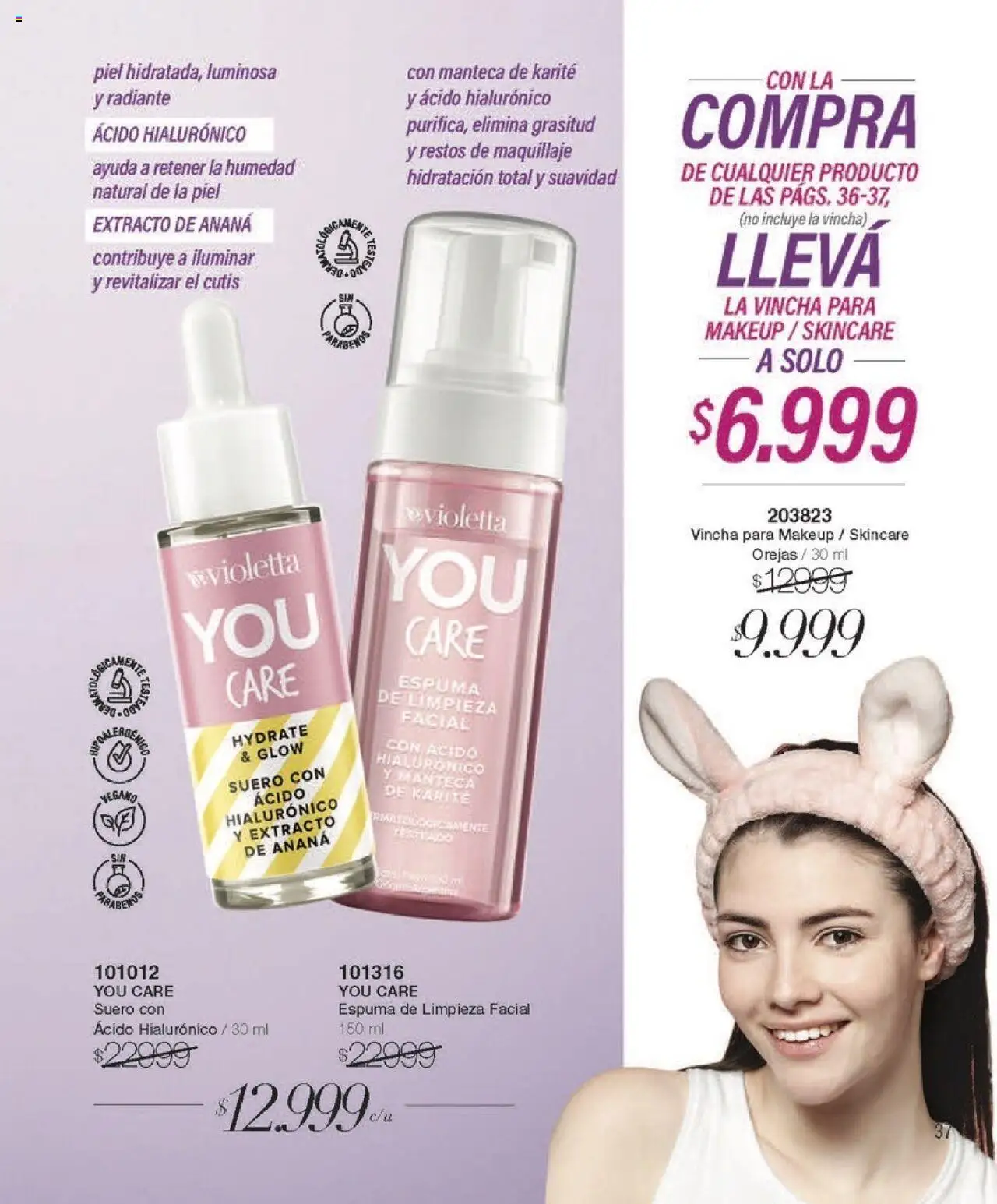 Violetta catálogo │ válido desde el 09.10.2025 | Página: 37 | Productos: Maquillaje, Ananá, Manteca, Radiante