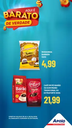 Apoio Mineiro - Ofertas da semana - Pré-Visualização do folheto da loja Apoio Mineiro, válido de 20.04.2026