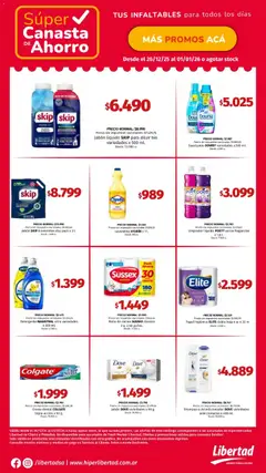 Vista previa Hipermercado Libertad - CANASTA válido desde el 26.12.2025 | Página: 7
