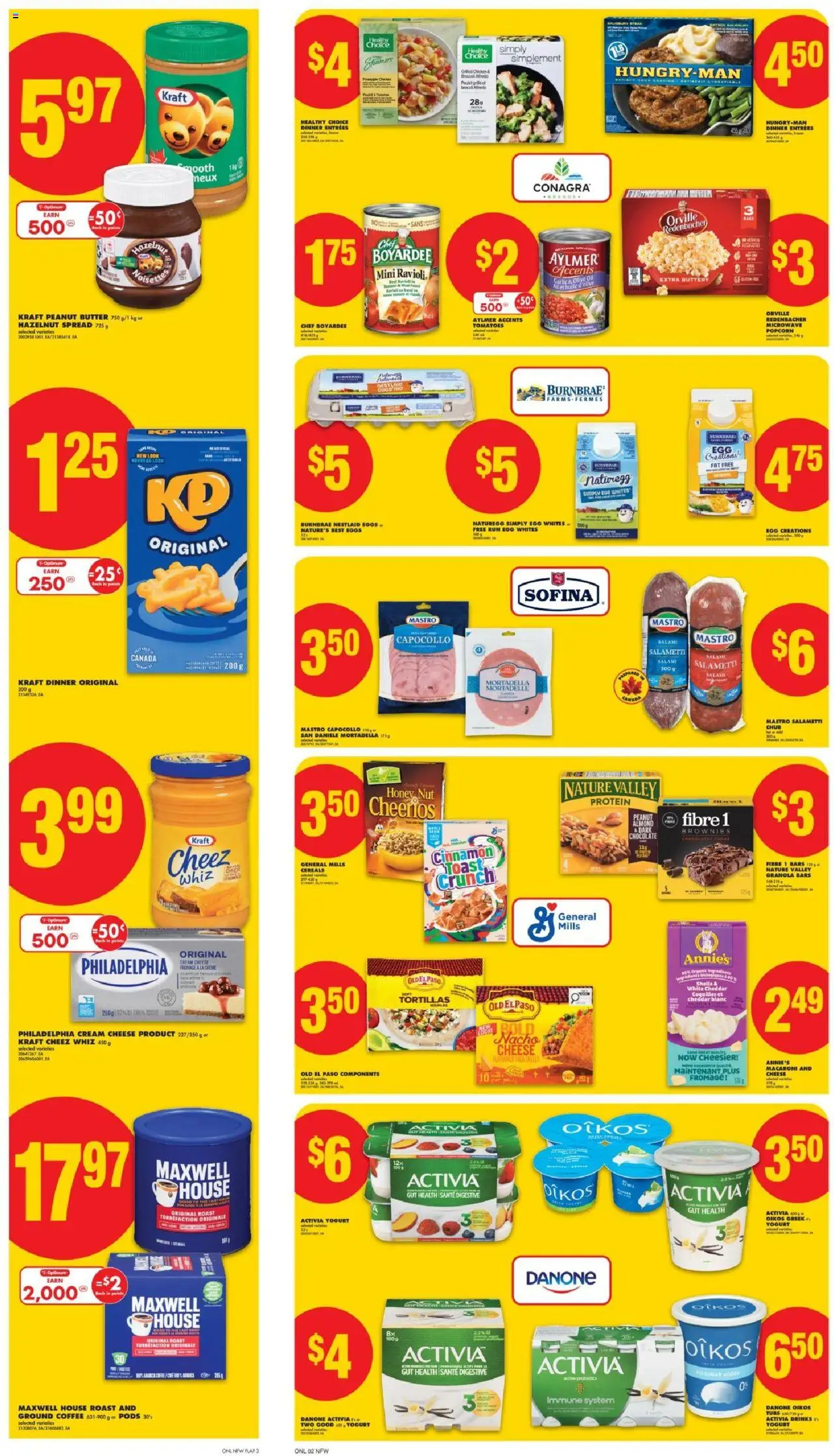 No Frills flyer valid from 09.10.2025 | Page: 7 | Products: Cream, Yogurt, Salami, Tomatoes