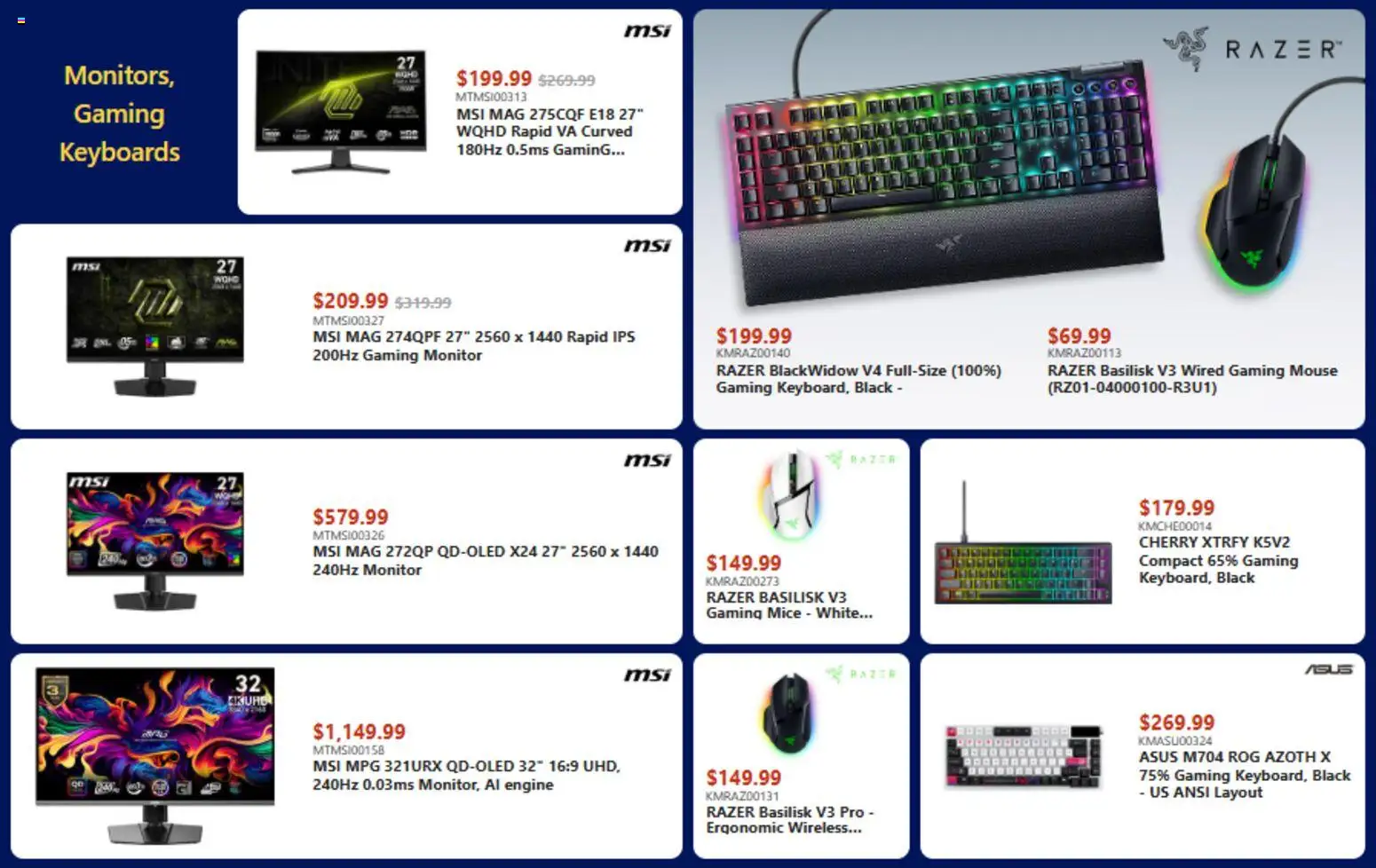 Canada Computers flyer valid from 06.03.2026 | Page: 8 | Products: Monitor, Mouse