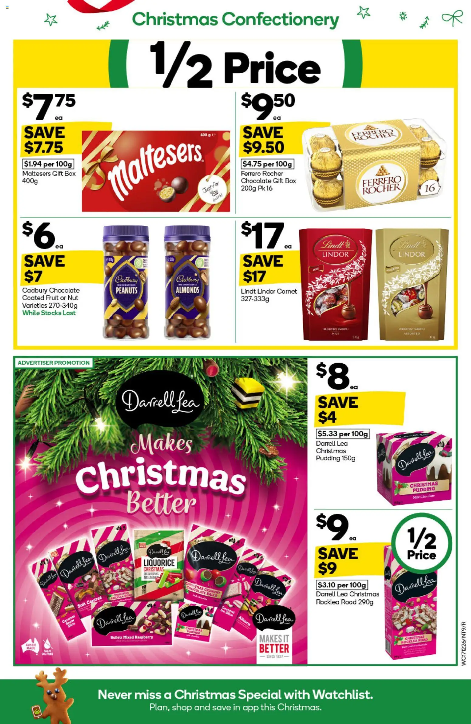 Woolworths catalogue - valid from 17.12.2025 | Page: 9 | Products: Box, Milk, Chocolate, Peanuts