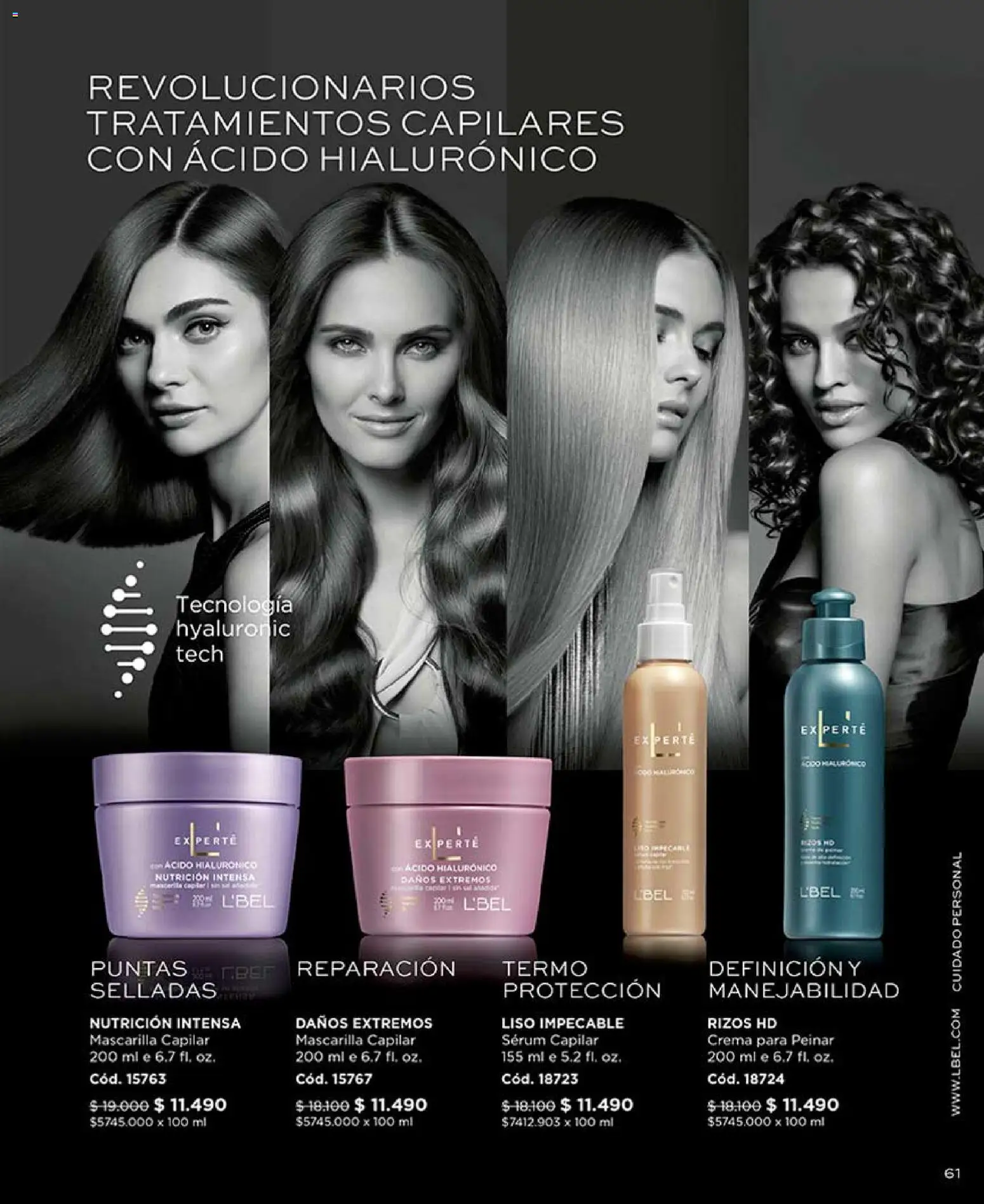 Catálogo L'Bel Campaña 7 │ válido desde el 18.04.2026 | Página: 61 | Productos: Mascarilla, Té, Crema, Serum