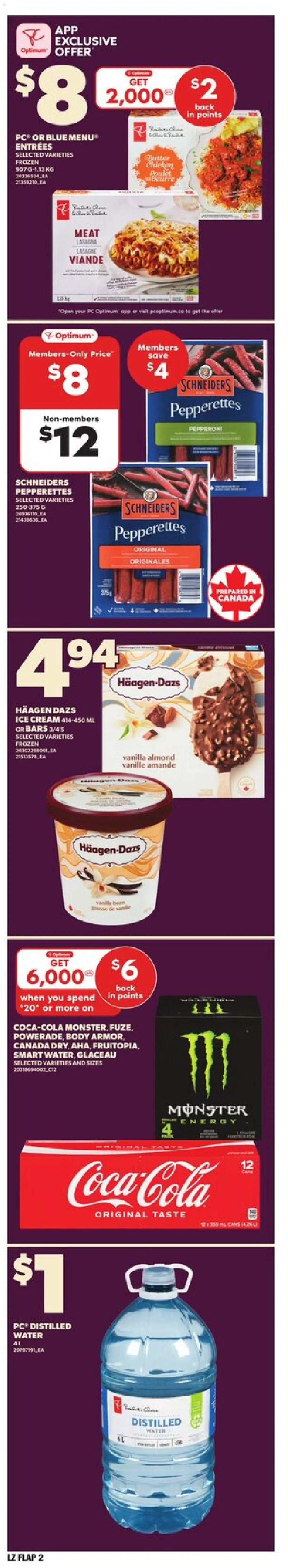 Zehrs flyer valid from 23.10.2025 | Page: 2 | Products: Cream, Ice cream