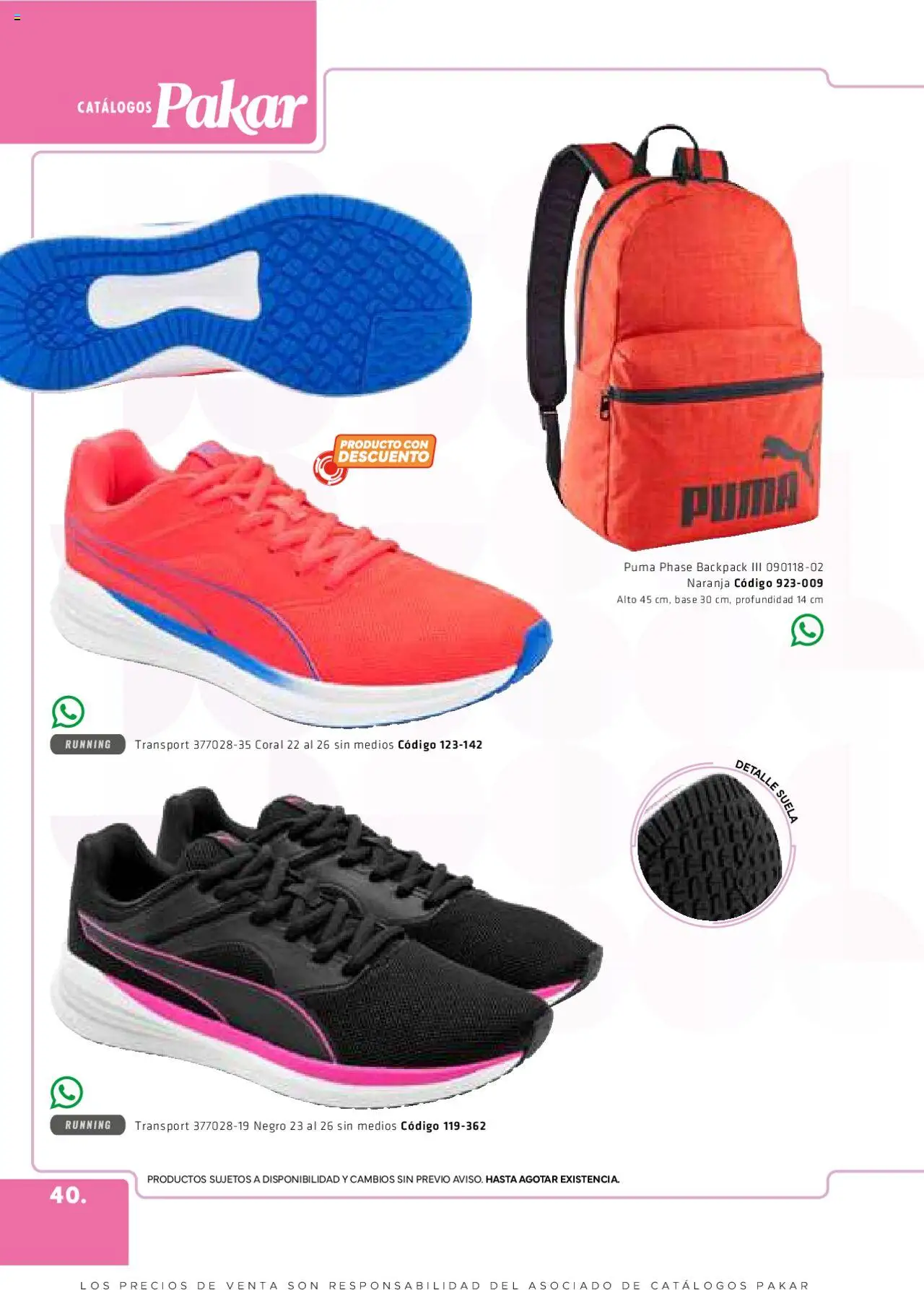 Nuevas ofertas de SC Pakar válidas en toda la República Mexicana desde el 06.03.2025. ¡Encuentra las mejores ofertas en SC Pakar catálogo Women! | Página: 40