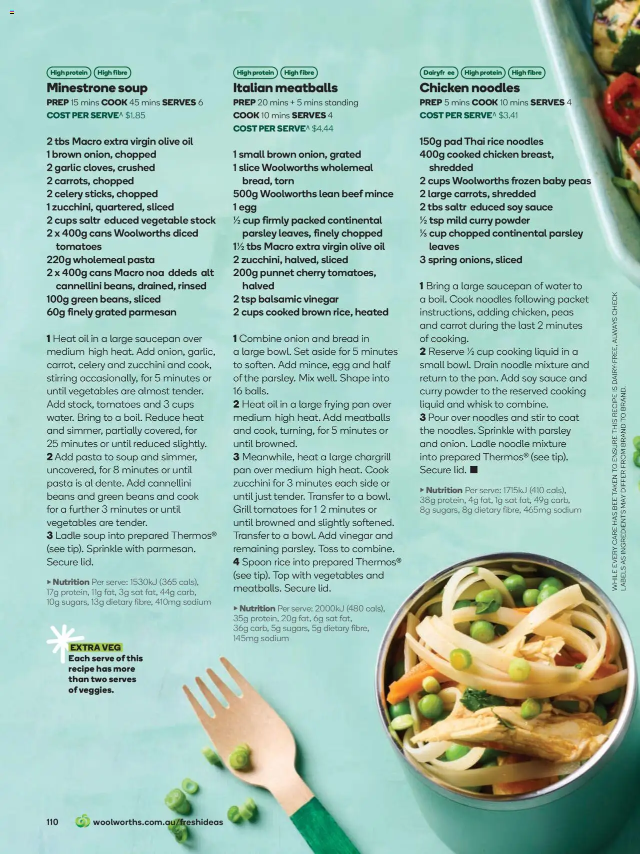 Woolworths catalogue - valid from 01.06.2025 | Page: 110 | Products: Rice, Noodles, Vegetables, Zucchini