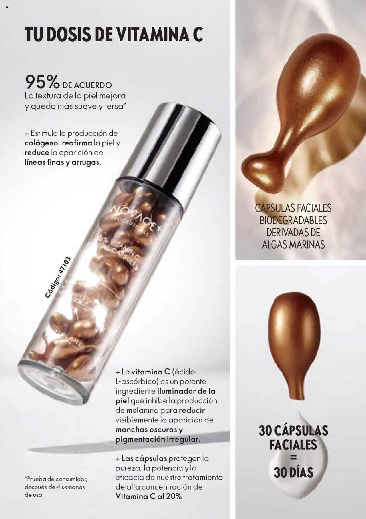 Nuevas ofertas de Oriflame válidas en toda la República Mexicana desde el 04.03.2025. ¡Encuentra las mejores ofertas en Oriflame campaña Novage 4 2025! | Página: 47 | Productos: Iluminador
