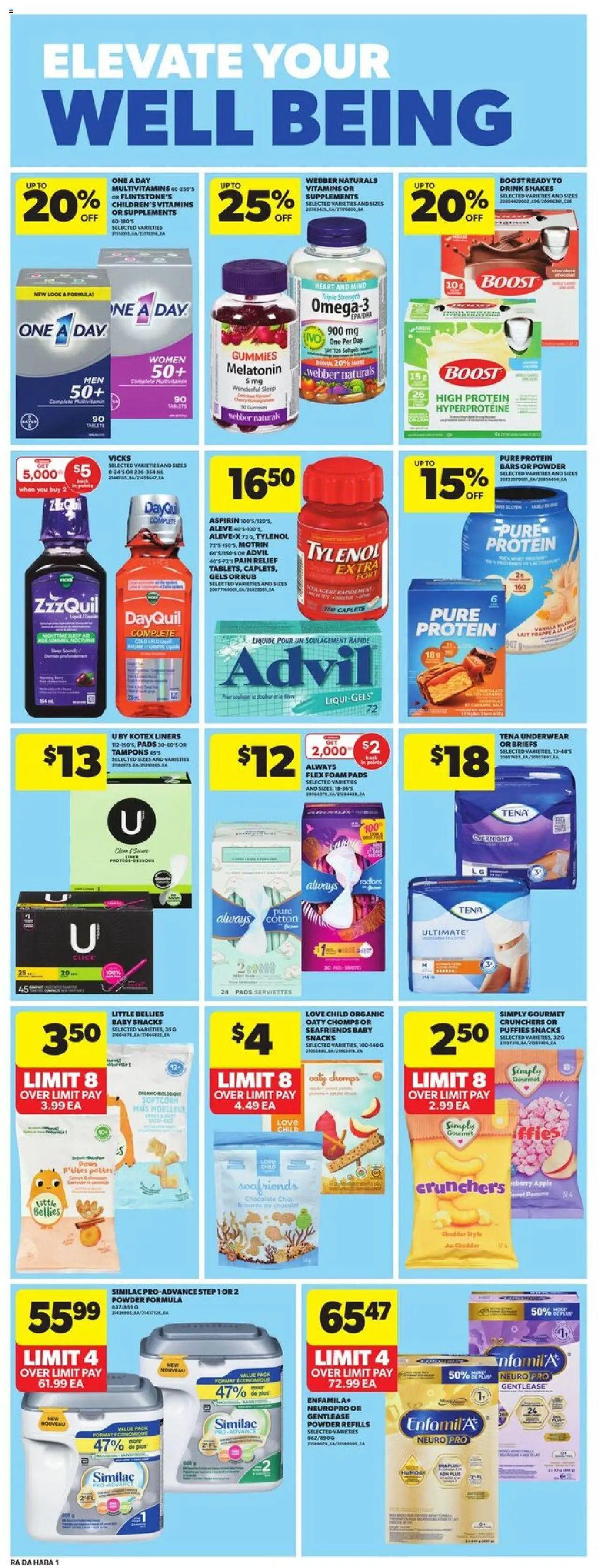 Atlantic Superstore flyer valid from 09.10.2025 | Page: 20 | Products: Powder, Chocolate, Underwear, Briefs