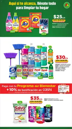 Nuevas ofertas de Bodega Aurrerá válidas en toda la República Mexicana desde el 24.07.2025. ¡Encuentra las mejores ofertas en Bodega Aurrerá Folleto Para limpiar tu hogar! | Página: 2