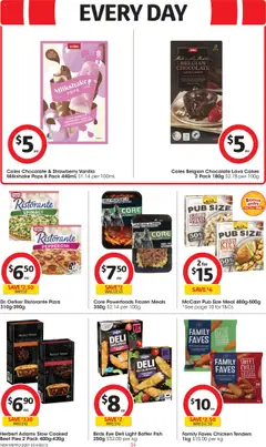 Coles catalogue - valid from 30.07.2025 | Page: 34 | Products: Light, Pizza, Sauce, Pies