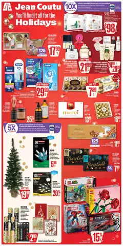 Preview of Jean Coutu Christmas Booklet from shop Jean Coutu valid from 04.12.2025