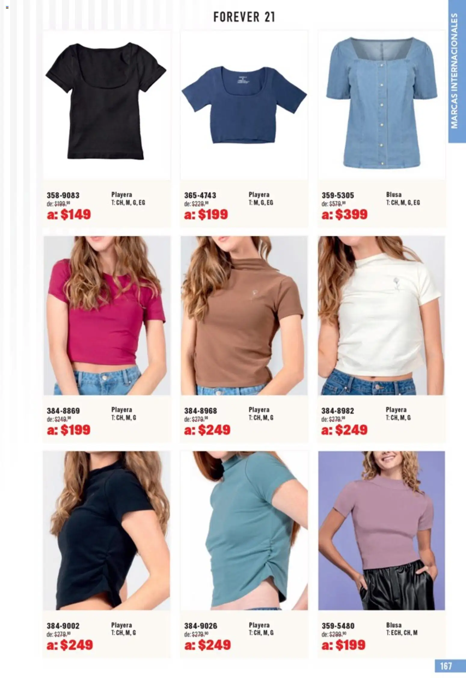 Nuevas ofertas de Andrea válidas en toda la República Mexicana desde el 05.04.2026. ¡Encuentra las mejores ofertas en Andrea catálogo Outlet! | Página: 167 | Productos: Blusa, Playera