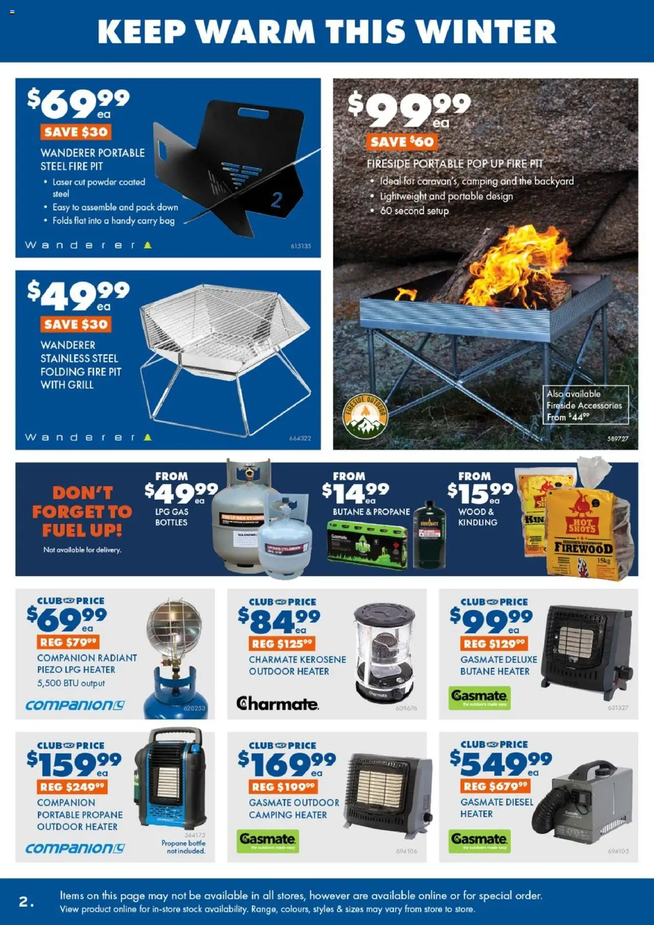BCF catalogue - valid from 30.06.2025 | Page: 2 | Products: Heater, Wood, Bag, Grill