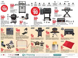 Canadian Tire flyer valid from 25.07.2025 | Page: 5 | Products: Stove, Grill