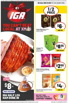 Preview of IGA Catalogue NSW - valid from 19.11.2025
