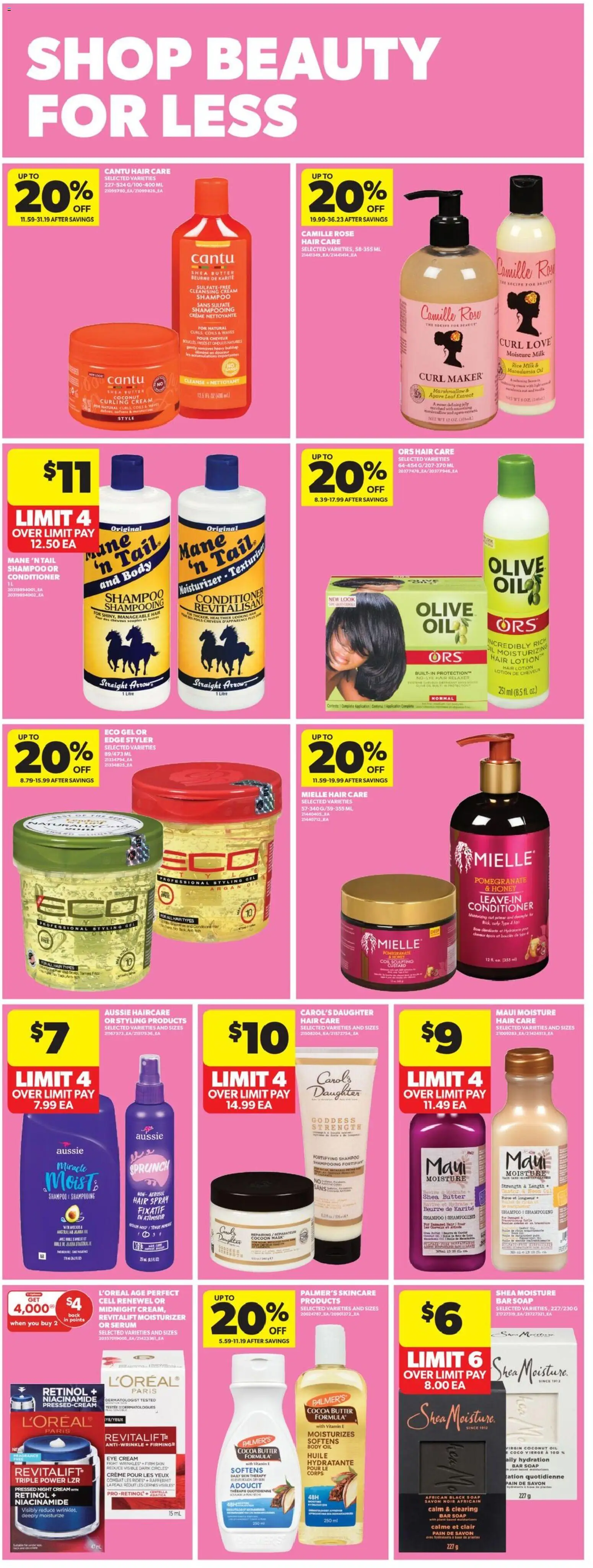 Real Canadian Superstore flyer valid from 19.02.2026 | Page: 17 | Products: Rice, Shampoo, Conditioner, Soap