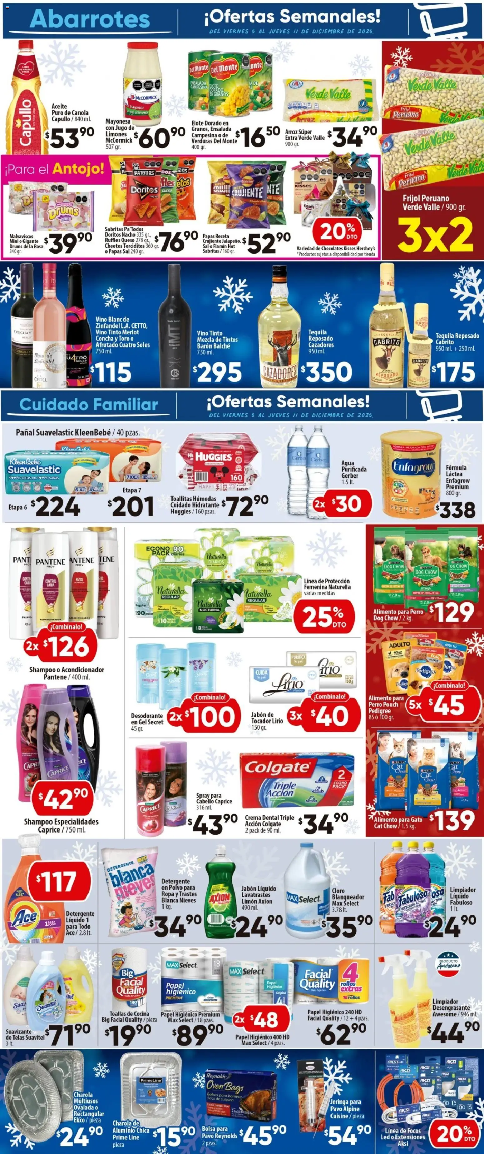 Nuevas ofertas de Calimax válidas en toda la República Mexicana desde el 05.12.2025. ¡Encuentra las mejores ofertas en Calimax folleto Ensenada! | Página: 3 | Productos: Bolsa, Limón, Jugo, Desengrasante