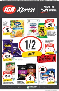 Preview of IGA Xpress VIC - valid from 30.07.2025