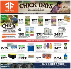 Preview of Mills Fleet Farm weekly ads valid from 09.03.2026