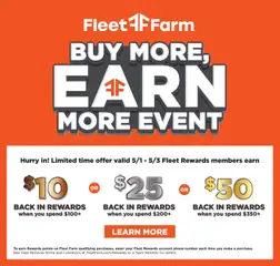 Preview of Mills Fleet Farm weekly ads valid from 27.04.2026