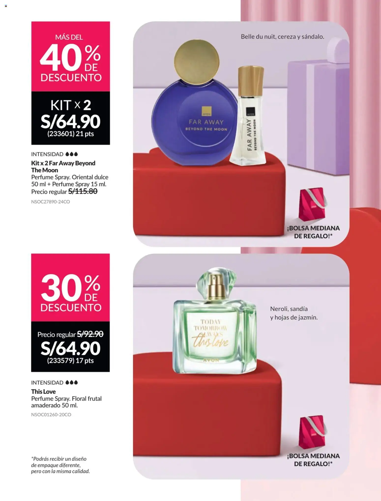 Catálogo Avon válido desde 31.01.2026 | Página: 217 | Productos: Empaque, Perfume