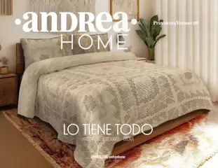 Vista previa de Andrea catálogo Home, nuevo folleto de la tienda, válido en México a partir del 25.01.2026