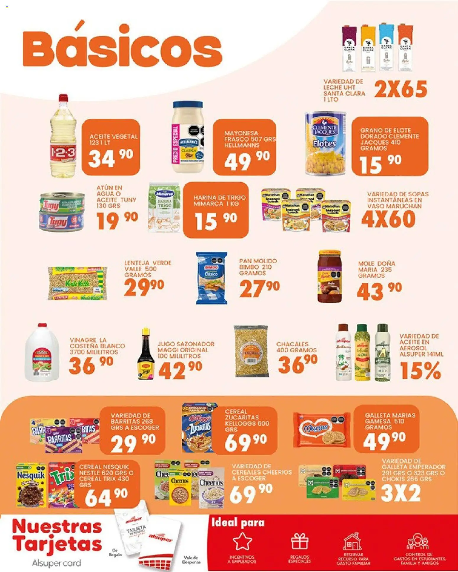 Nuevas ofertas de Alsuper válidas en toda la República Mexicana desde el 10.03.2026. ¡Encuentra las mejores ofertas en Alsuper folleto Chihuahua-Ciudad! | Página: 6 | Productos: Pan molido, Atún, Pan, Cereales
