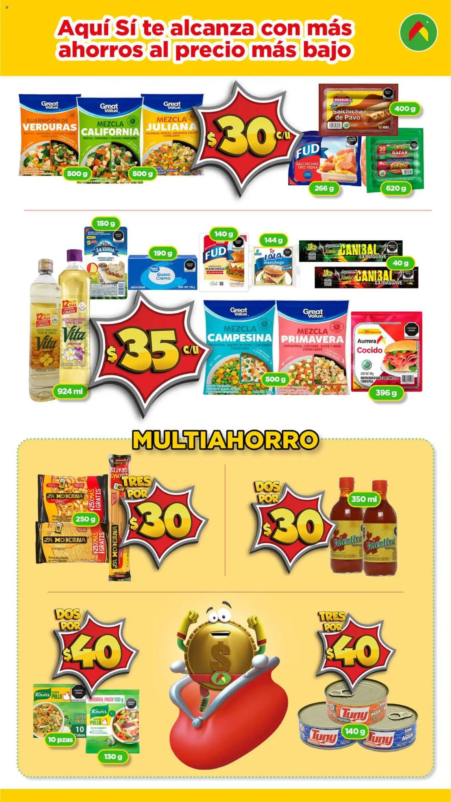 Nuevas ofertas de Bodega Aurrerá válidas en toda la República Mexicana desde el 11.02.2026. ¡Encuentra las mejores ofertas en Bodega Aurrerá folleto! | Página: 7 | Productos: Papa, Chícharos, Aceite, Té