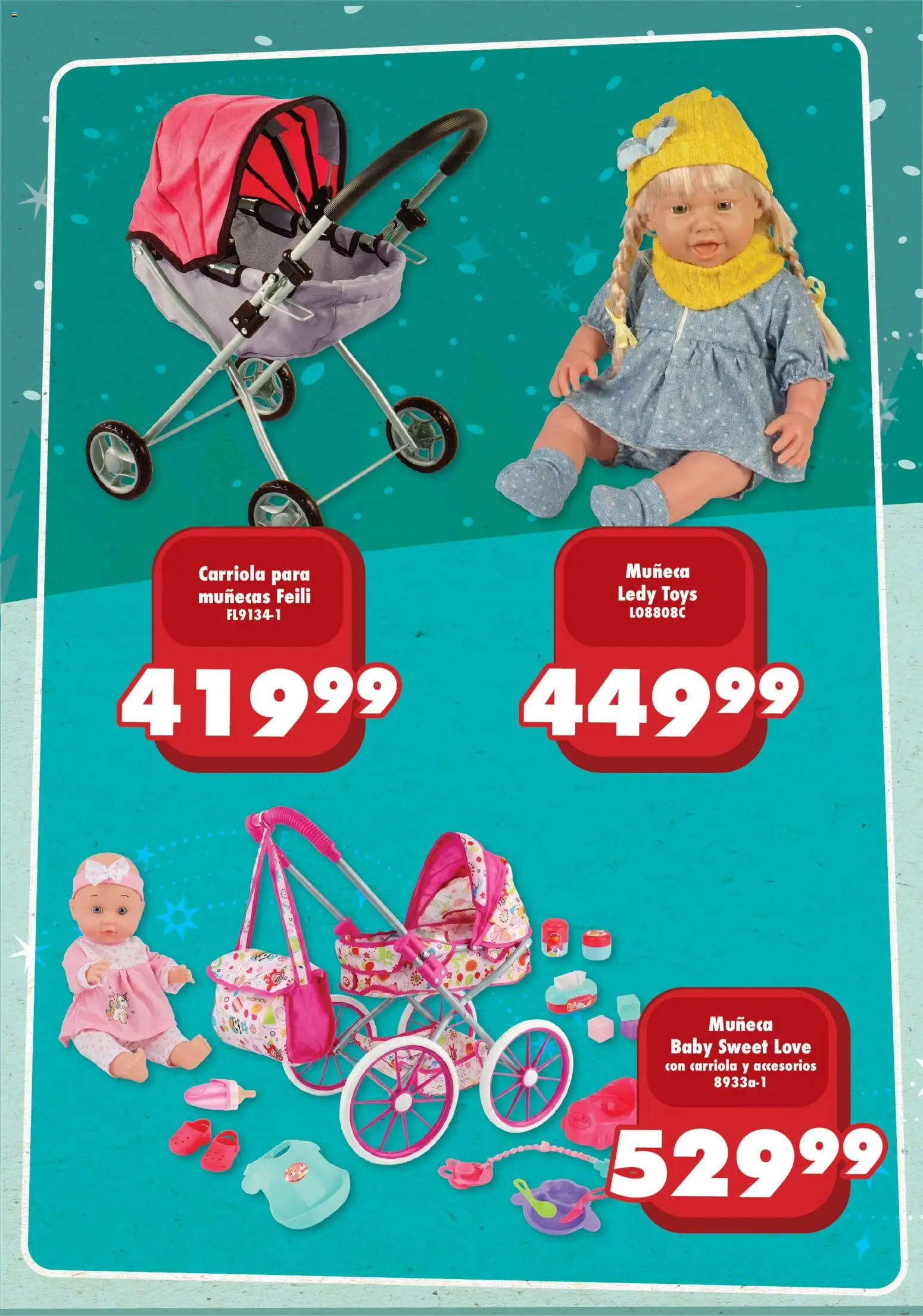 Nuevas ofertas de S-Mart válidas en toda la República Mexicana desde el 02.12.2025. ¡Encuentra las mejores ofertas en S-Mart folleto Ofertas de Feria Nuevo Laredo! | Página: 1 | Productos: Carriola