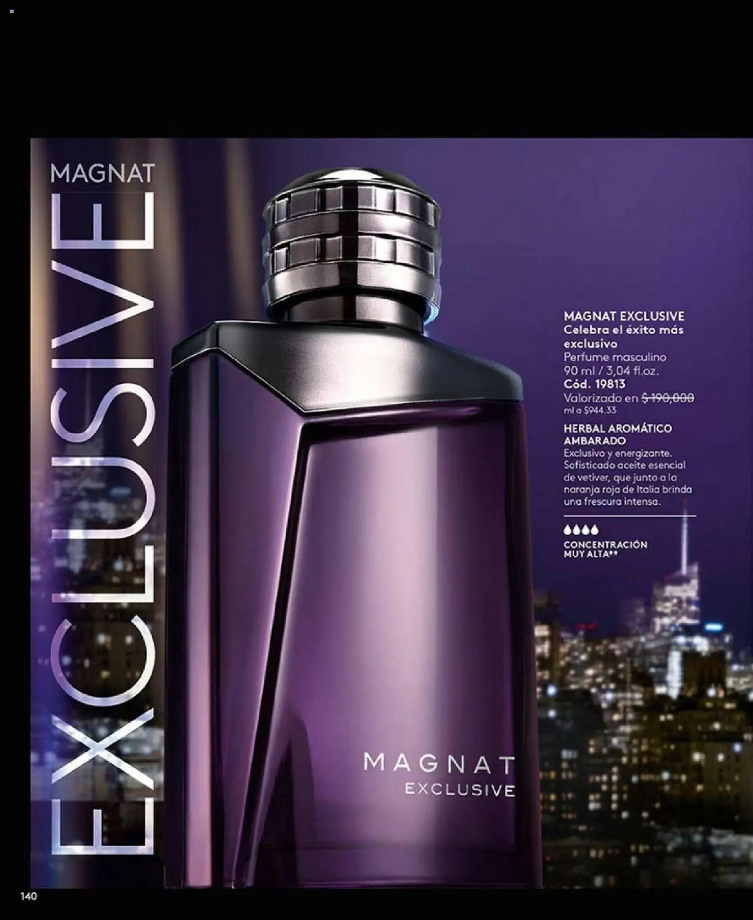 Ésika revista - valida desde el 01.04.2026 | Página: 140 | Productos: Perfume, Aceite