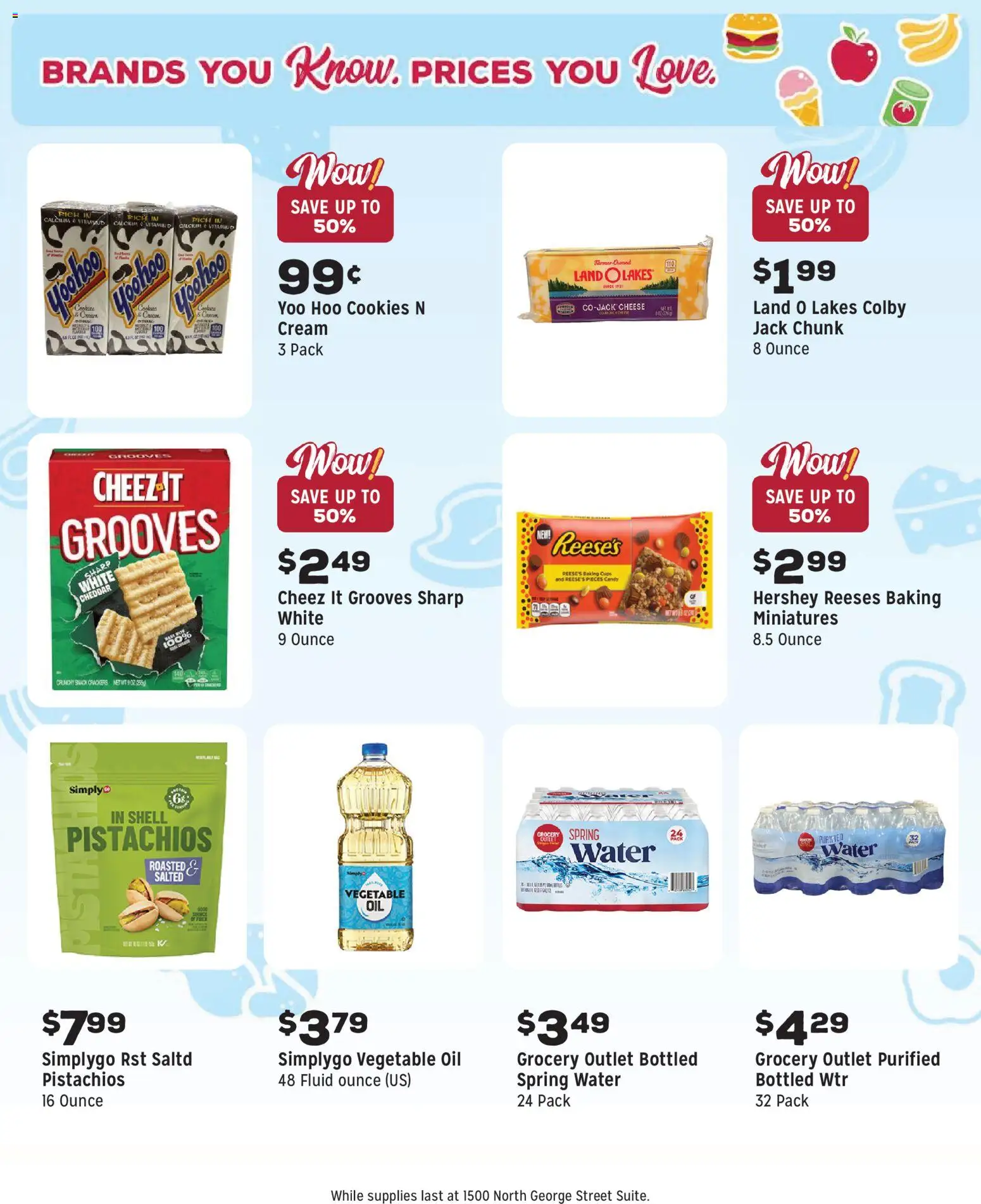 Grocery Outlet Weekly Ad - PA - valid from 17.12.2025 | Page: 10 | Products: Cheese, Oil, Cookies, Water