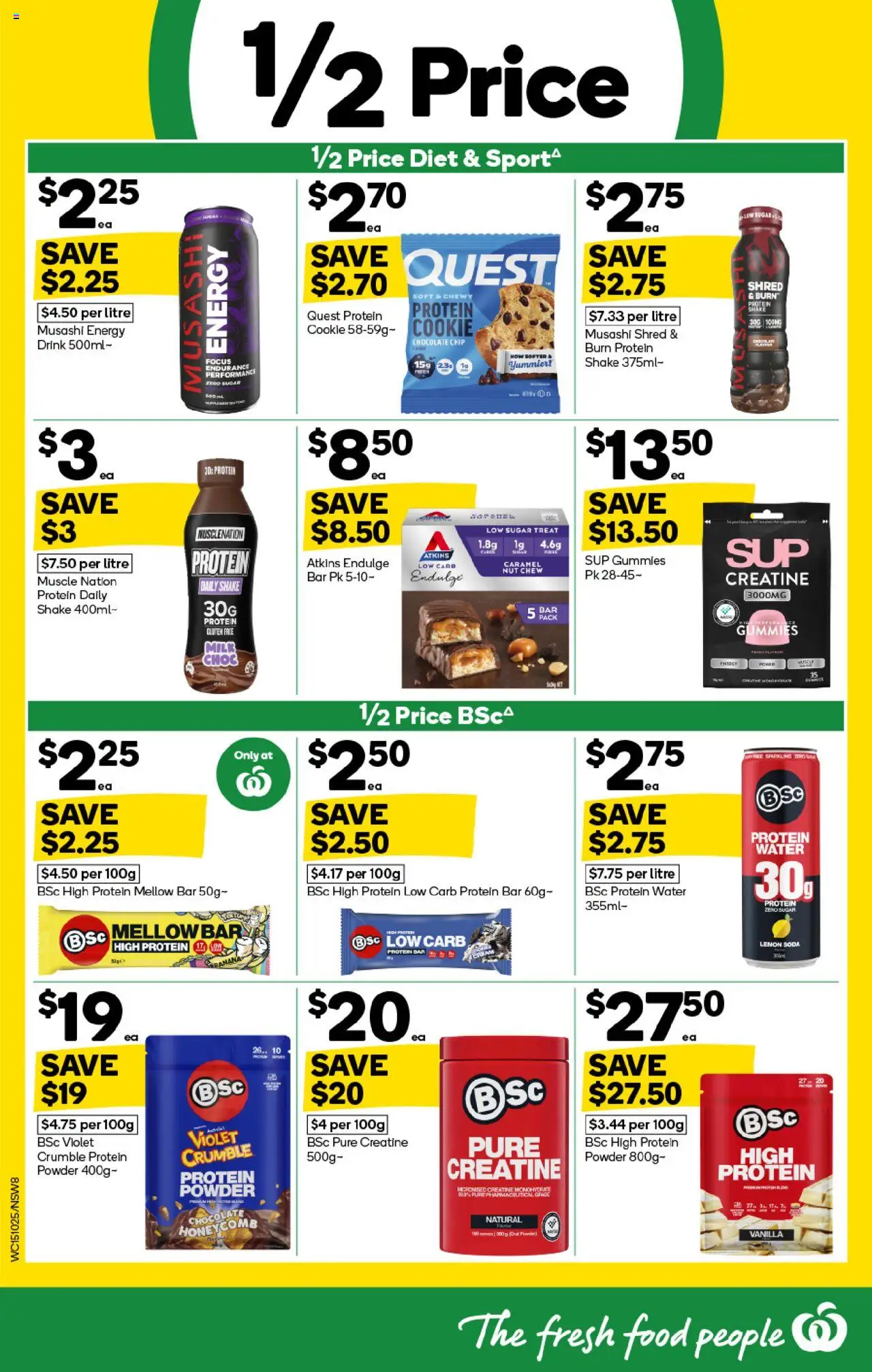 Woolworths catalogue - valid from 15.10.2025 | Page: 8 | Products: Milk, Water, Sugar, Lemon