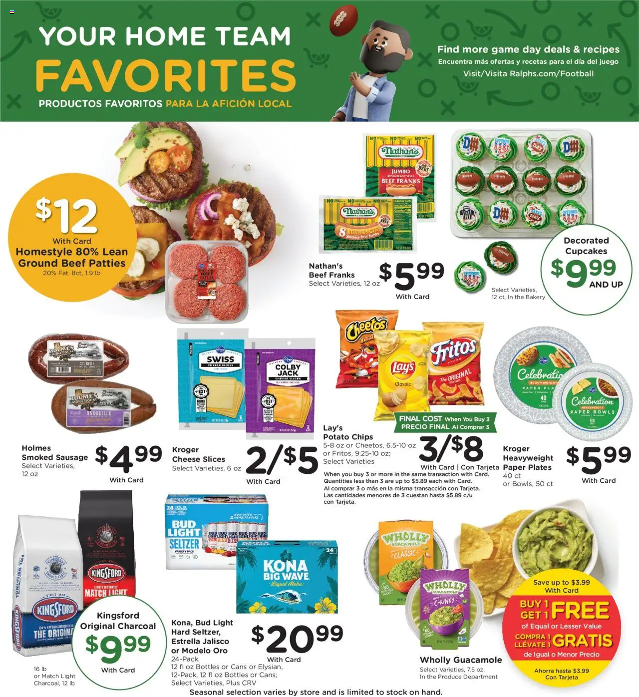 Ralphs Weekly Ad - valid from 24.09.2025 | Page: 10 | Products: Bakery, Beef, Chips, Weight
