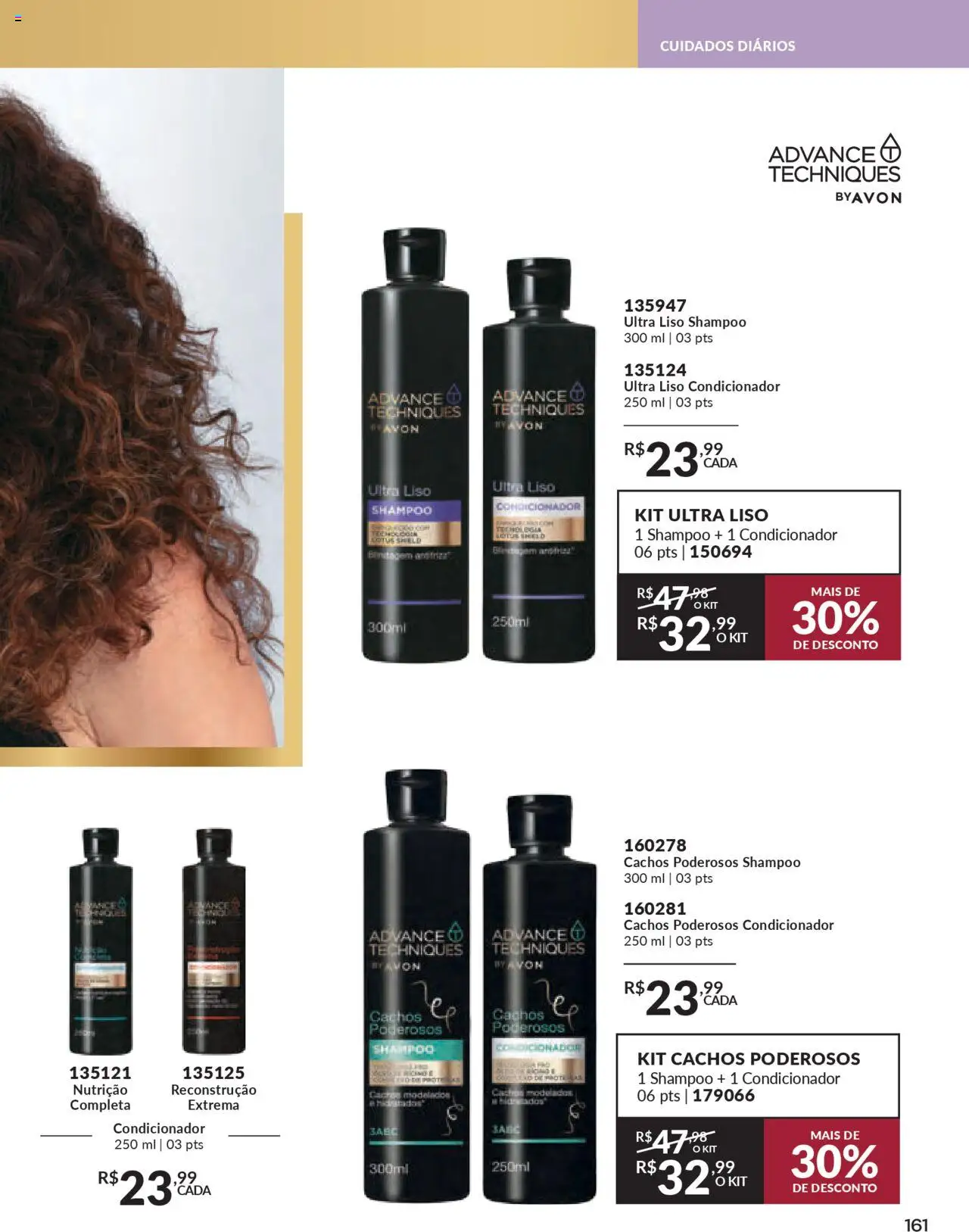 Avon Folheto - válido de 16.06.2025 | Página: 161 | Produtos: Shampoo, Condicionador