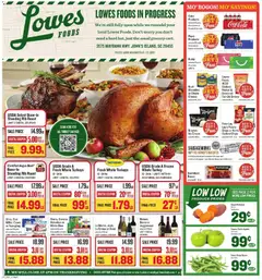 Preview of Lowes Foods weekly ads valid from 19.11.2025