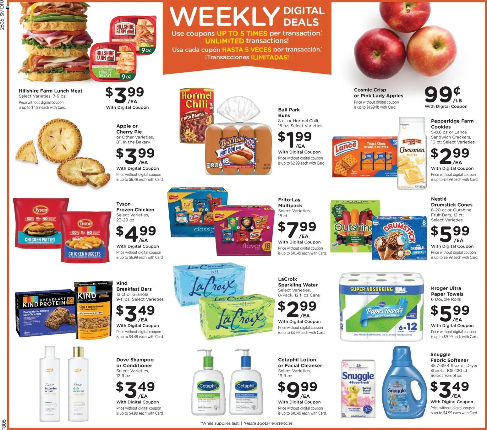Smith's Weekly Ad - ID - valid from 11.03.2026 | Page: 2 | Products: Shampoo, Butter, Water, Lime