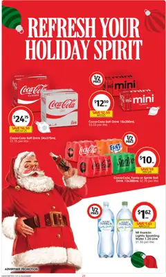 Preview of Coles  Catalogue  - valid from 10.12.2025 | Page: 29 | Products: Coca Cola, Water, Sugar, Lime