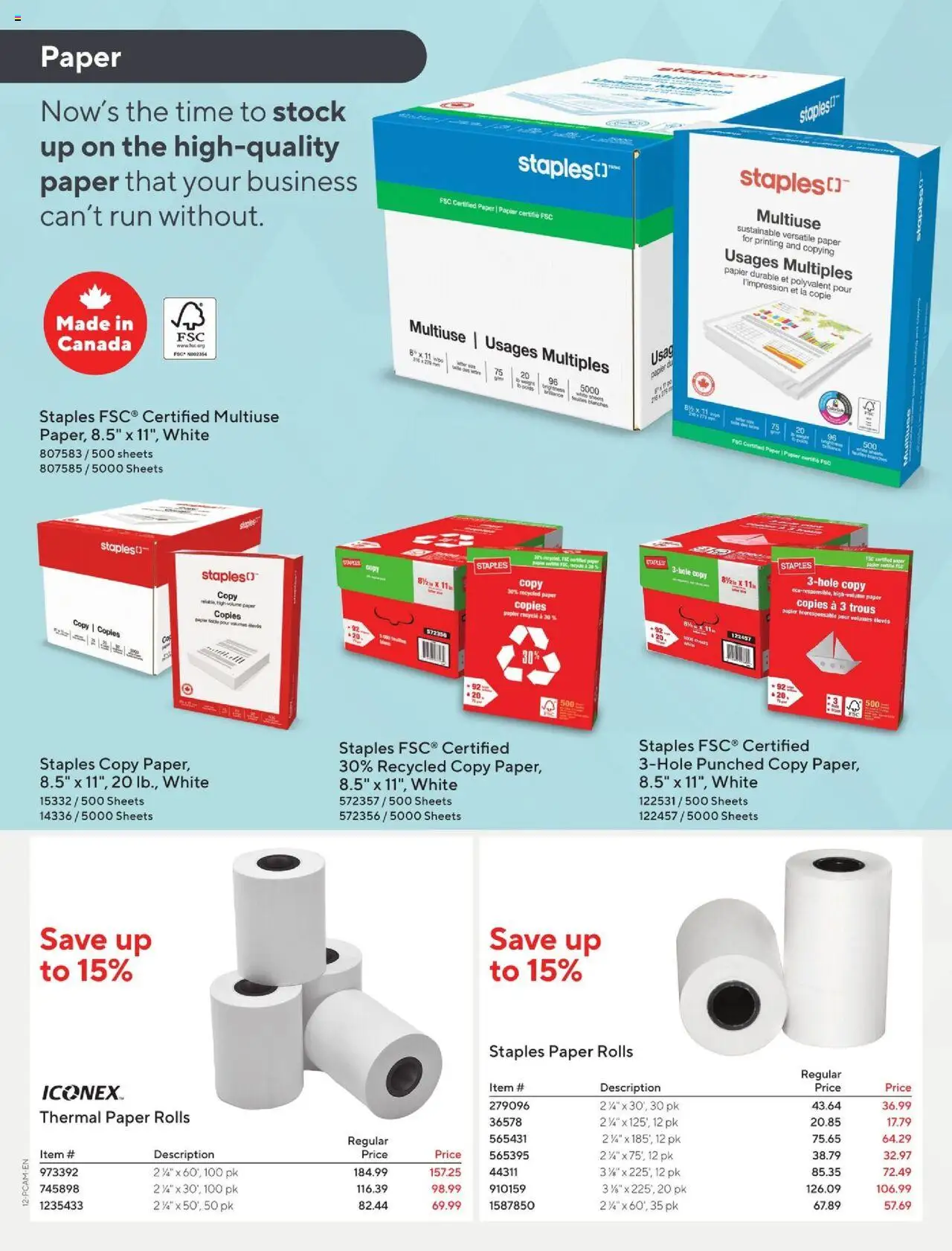 Staples flyer valid from 03.10.2025 | Page: 12