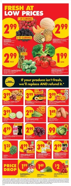 Preview of No Frills weekly flyer / circulaire from shop No Frills valid from 26.03.2026 | Page: 3 | Products: Cucumbers, PC, Bag, Tomatoes