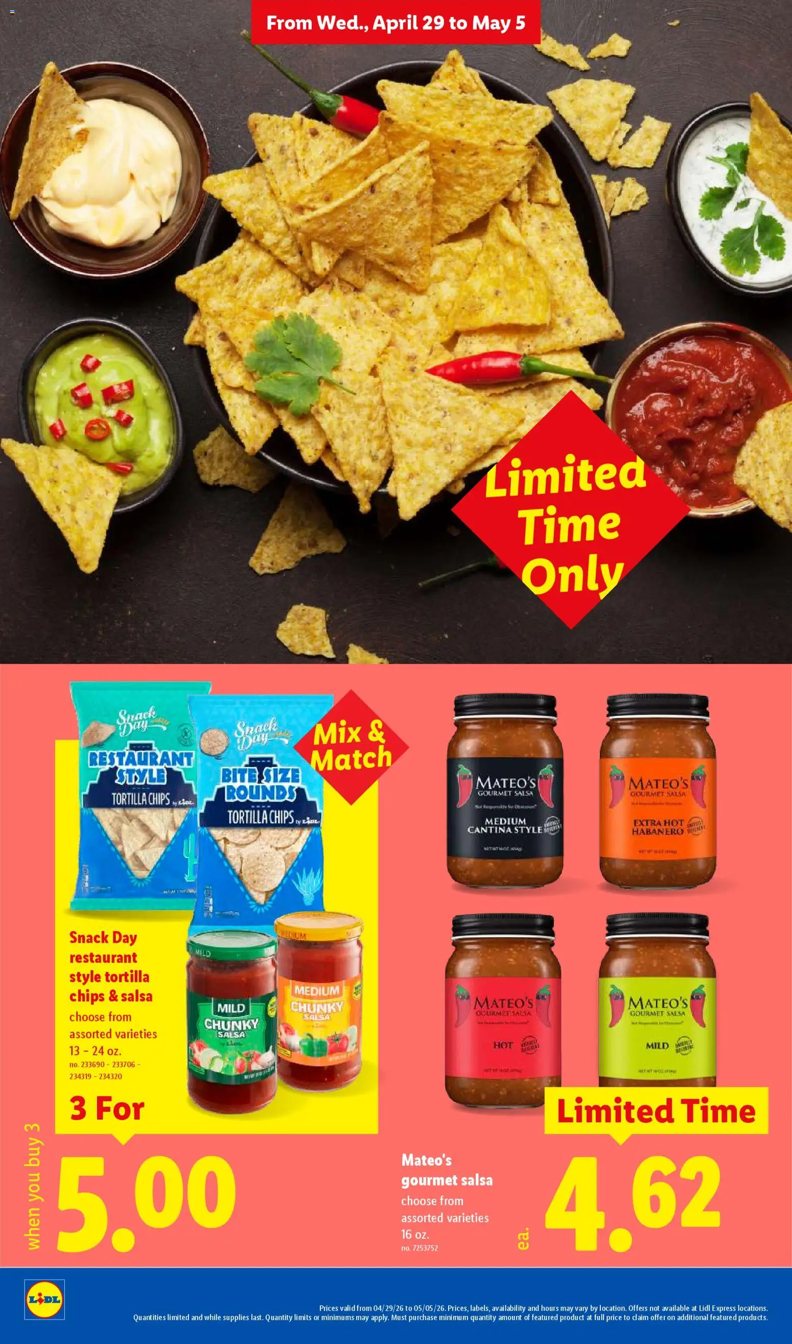 Lidl Weekly Ad - valid from 29.04.2026 | Page: 16 | Products: Chips