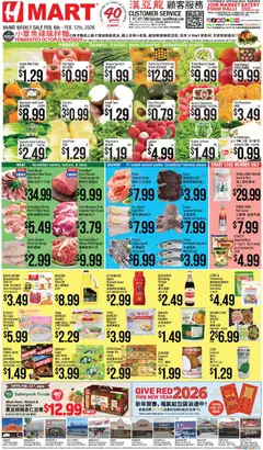 Preview of Hmart weekly ads valid from 06.02.2026
