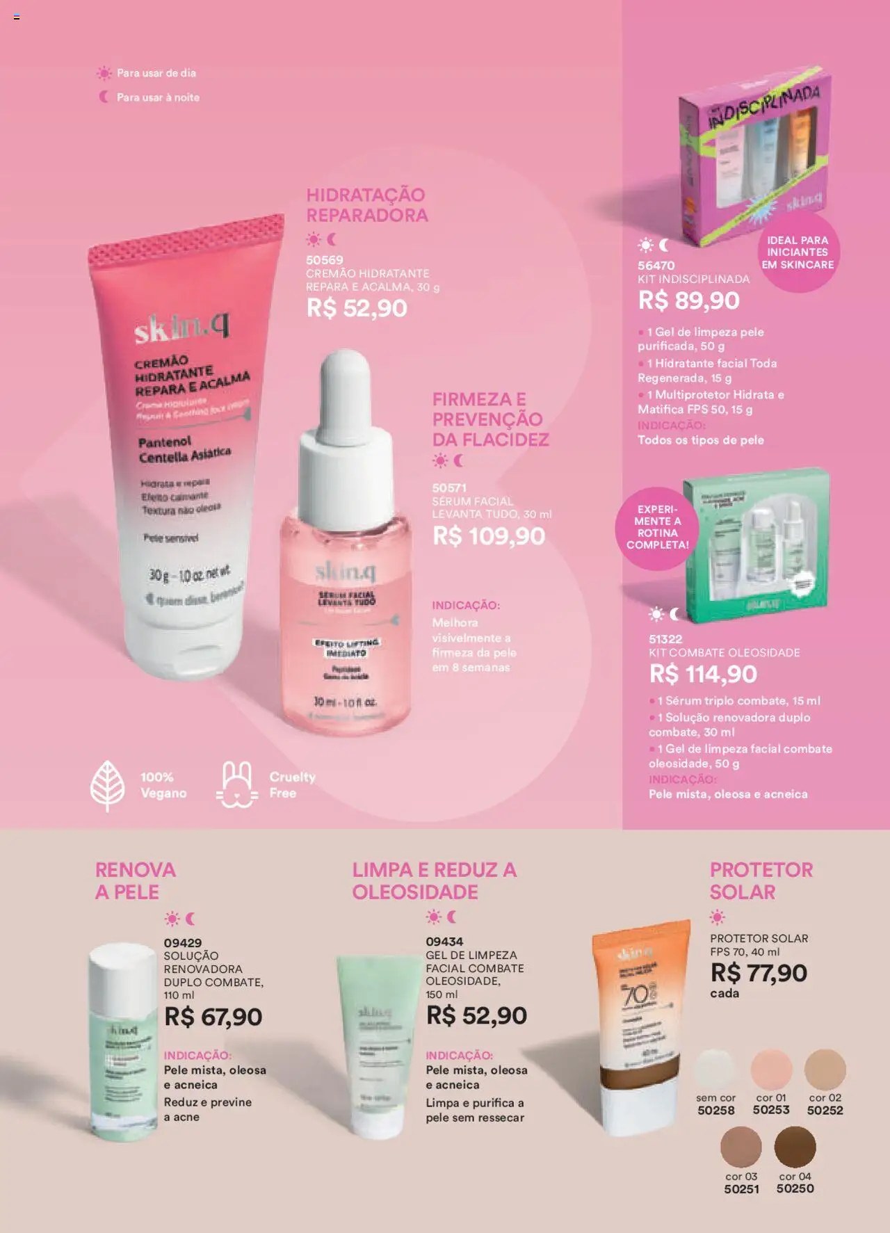 O Boticário Folheto - válido de 13.10.2025 | Página: 143 | Produtos: Protetor solar, Sérum, Gel de limpeza