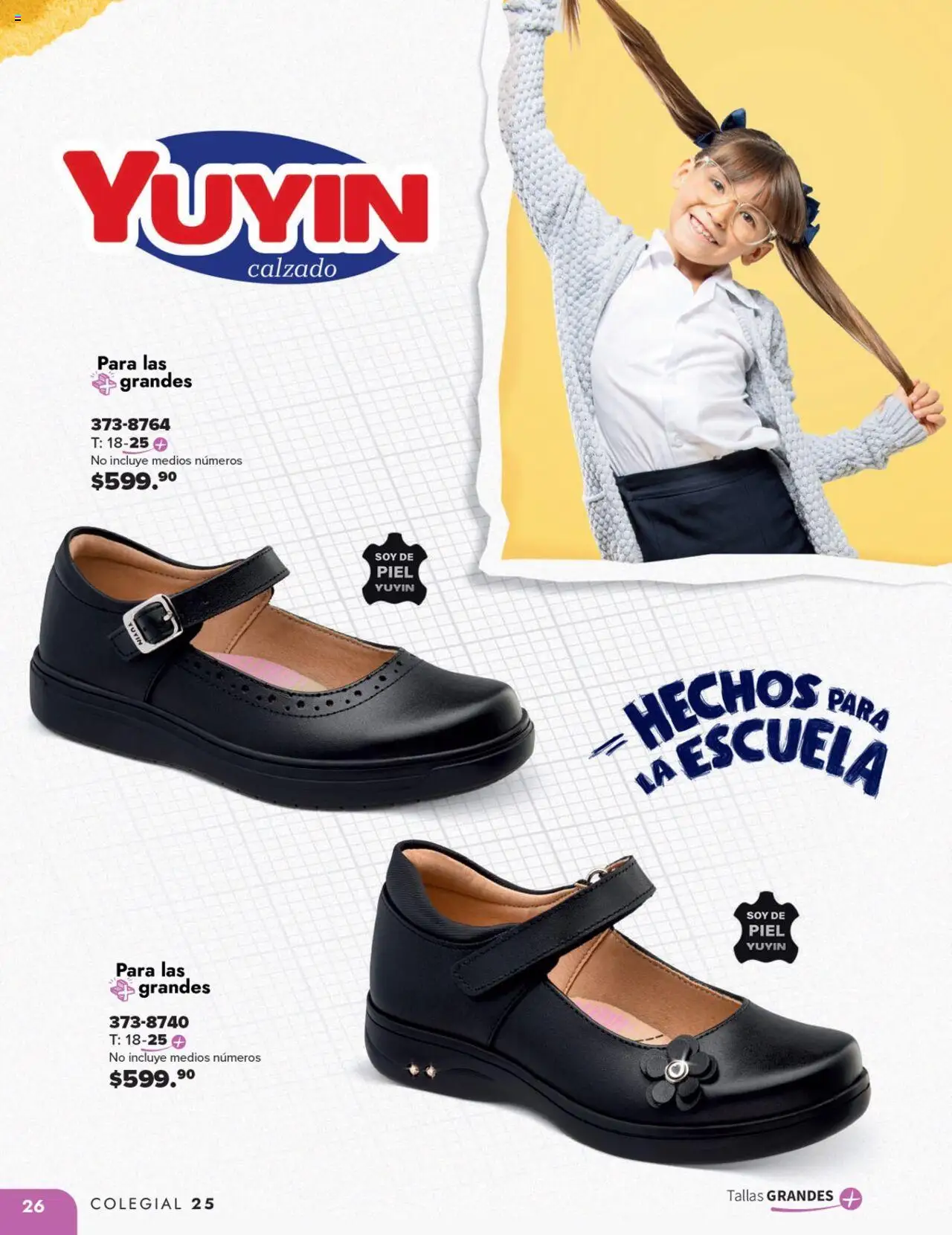 Nuevas ofertas de Andrea válidas en toda la República Mexicana desde el 25.05.2025. ¡Encuentra las mejores ofertas en Andrea catálogo Colegial ! | Página: 26