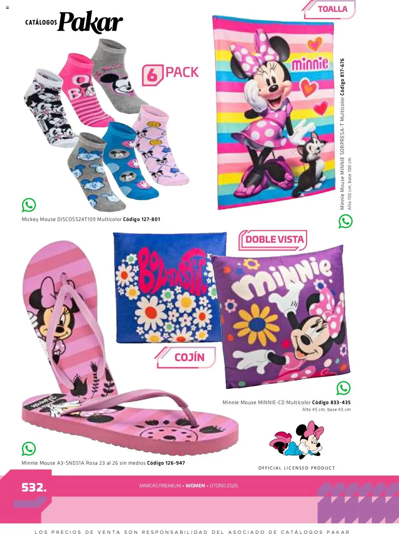 Nuevas ofertas de SC Pakar válidas en toda la República Mexicana desde el 29.08.2025. ¡Encuentra las mejores ofertas en SC Pakar - Catálogo Otoño Women! | Página: 532 | Productos: Mouse, Toalla