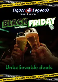 Preview of Liquor Legends Black Friday - valid from 28.11.2025