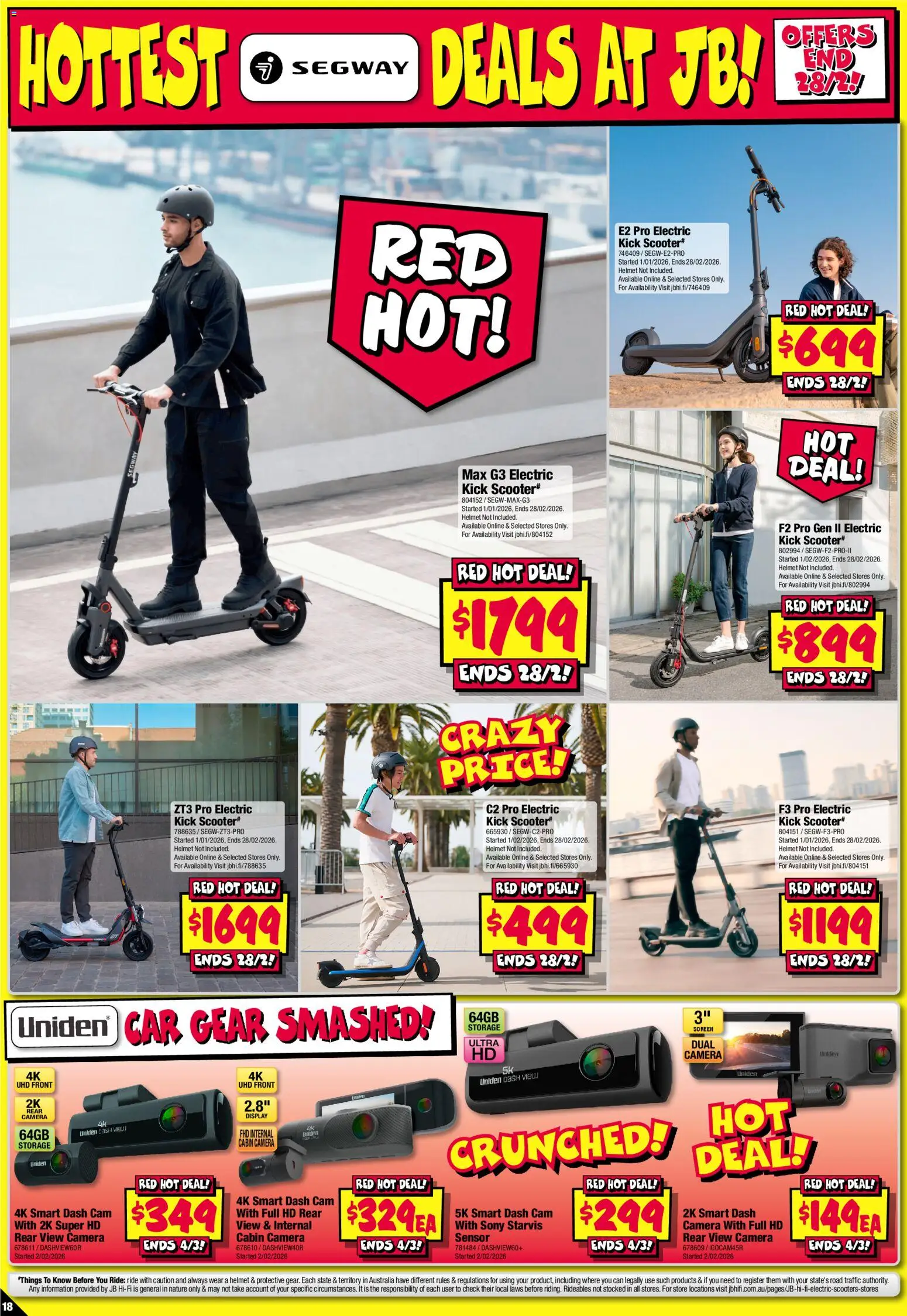 JB Hi-Fi catalogue - valid from 19.02.2026 | Page: 18 | Products: Camera, Screen