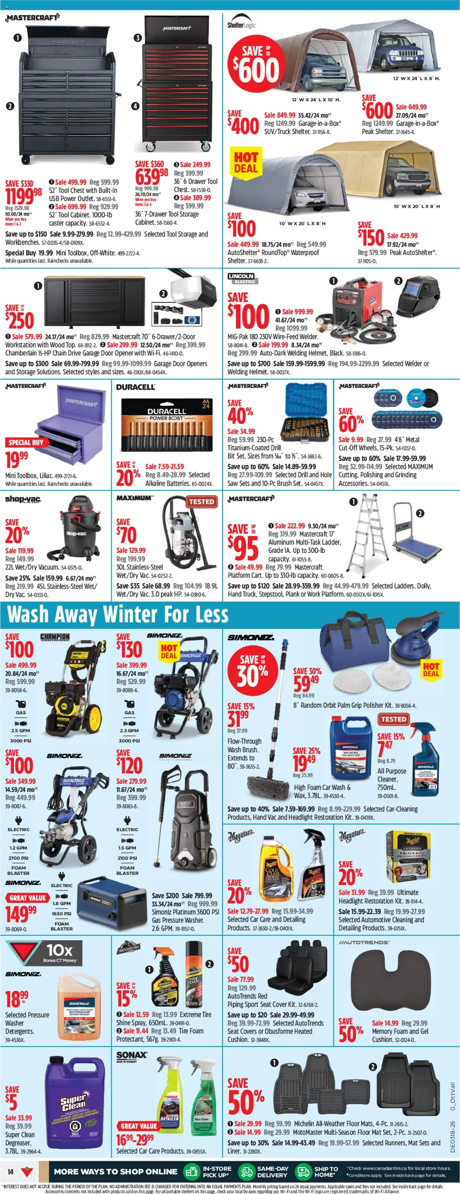 Canadian Tire flyer valid from 30.04.2026 | Page: 14 | Products: Brush