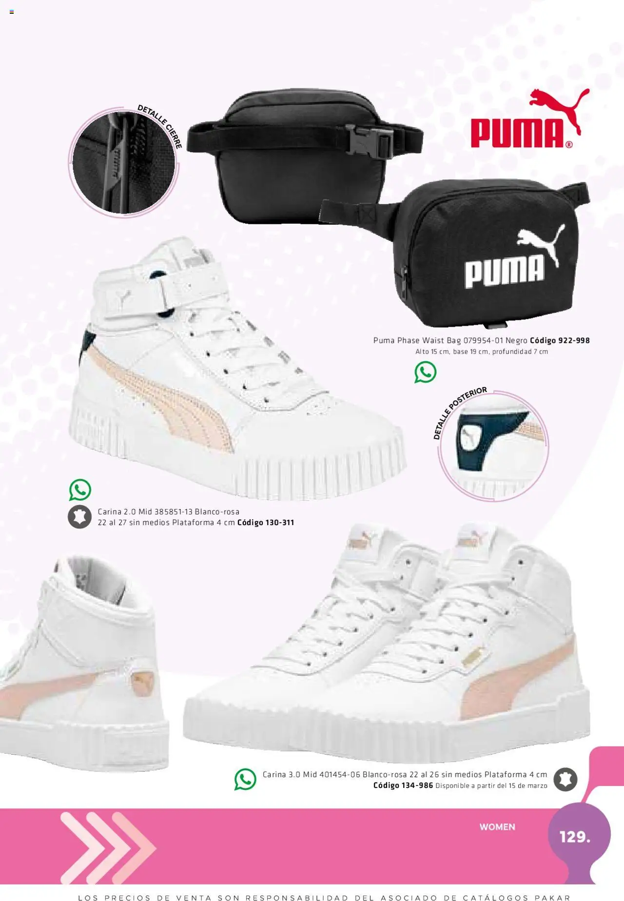 Nuevas ofertas de SC Pakar válidas en toda la República Mexicana desde el 06.03.2025. ¡Encuentra las mejores ofertas en SC Pakar catálogo Women! | Página: 129