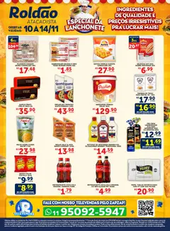 Roldão - Ofertas Comerciante Especial da Lanchonete - Pré-Visualização do folheto da loja Roldão, válido de 10.11.2025
